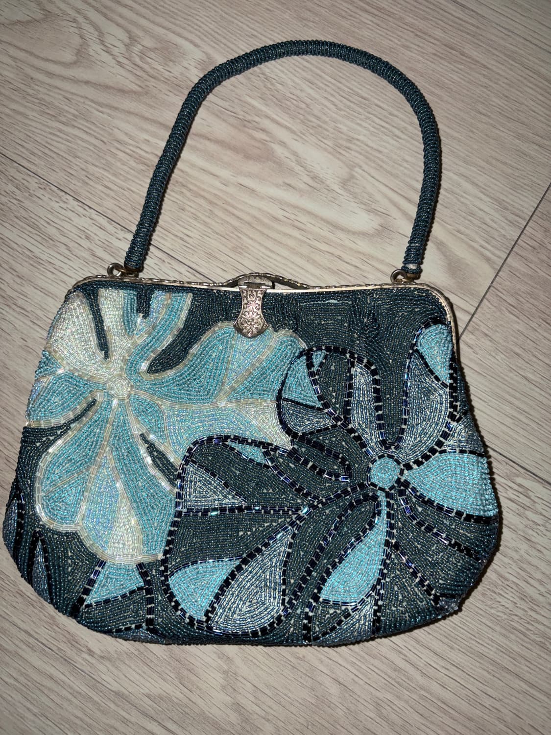 유럽 빈티지 비즈백 상품이미지1