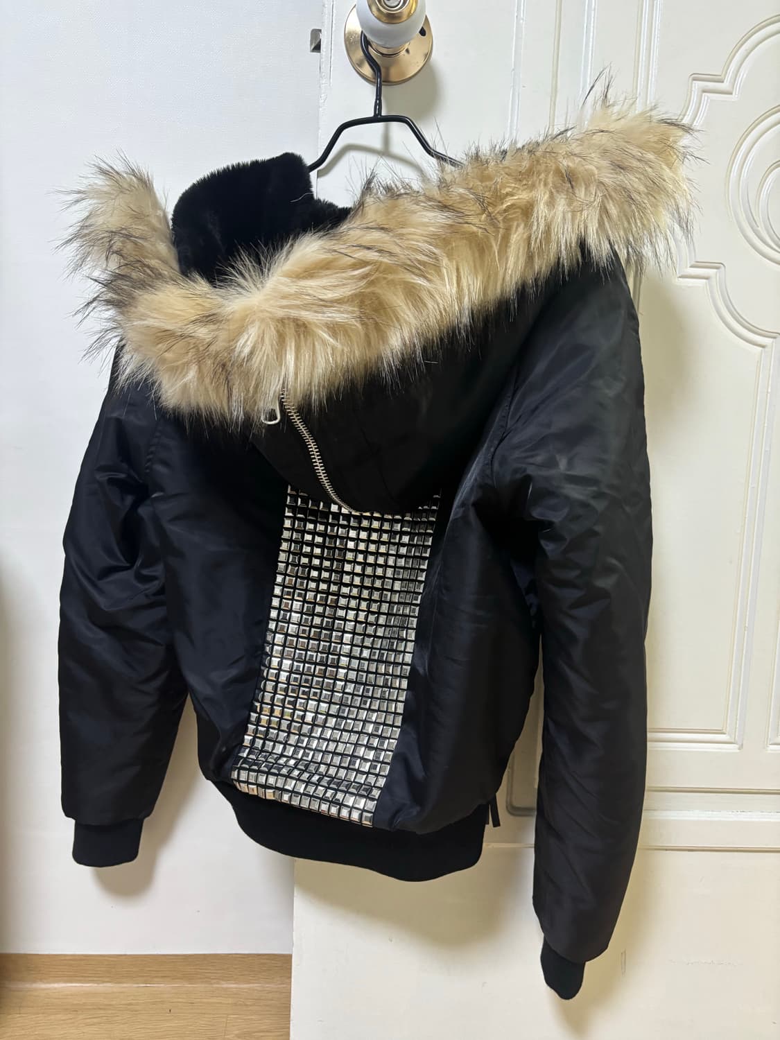 B.access N2B Stud Fur Collar Flight Jack 상품이미지4