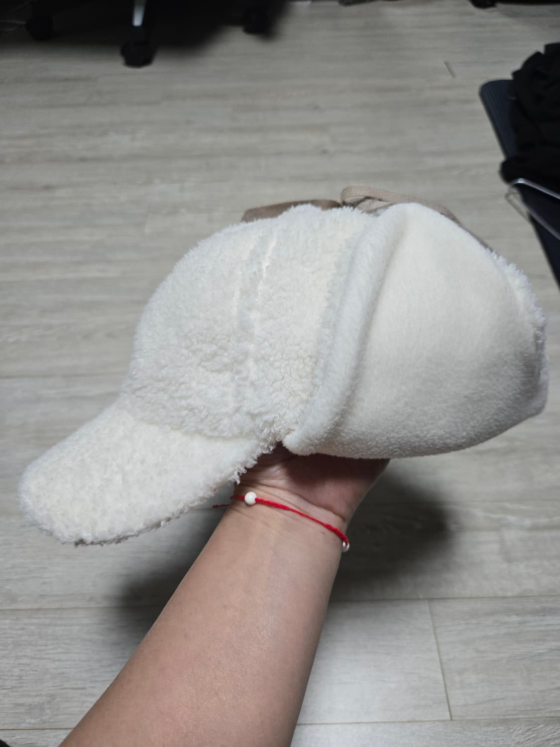 흰색 군밤모자 상품이미지2