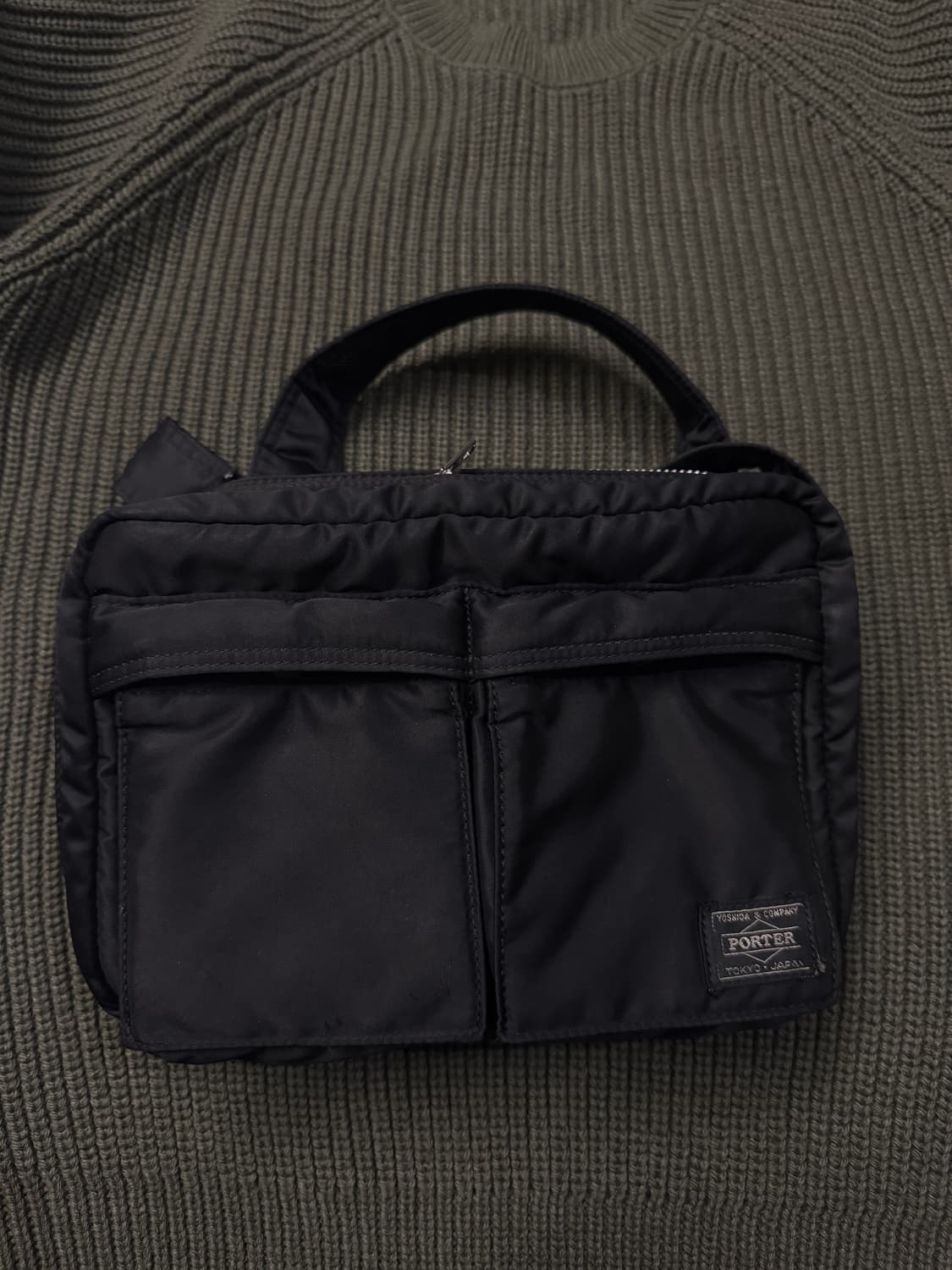 요시다 포터 탱커 숄더백 스몰 s black 상품이미지1