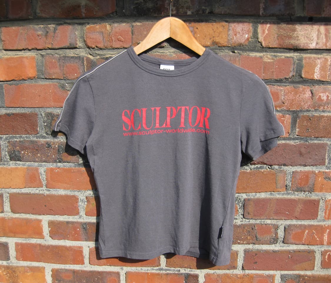 sculptor 그레이 로고 티셔츠 상품이미지1