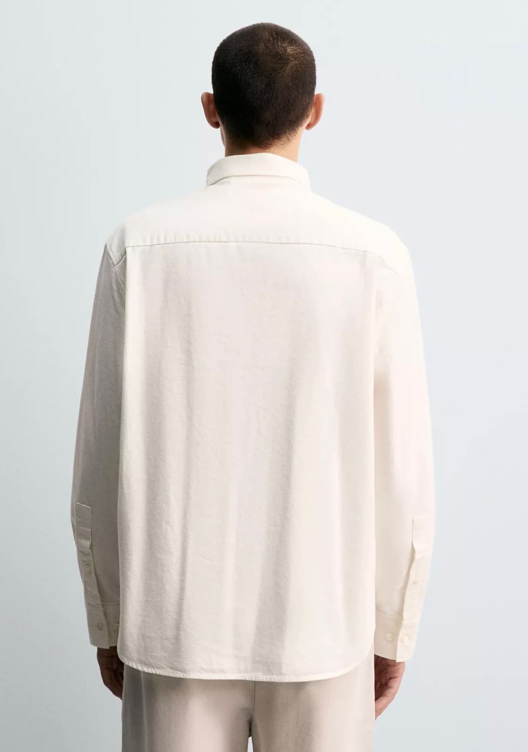 자라 오리진 화이트 워싱 데님 셔츠 상품이미지3