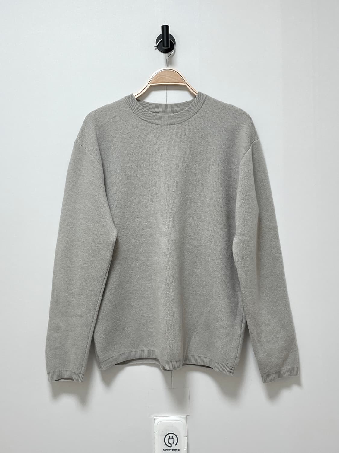 쿠어(COOR) 캐시미어 혼방 라운드 니트 상품이미지2