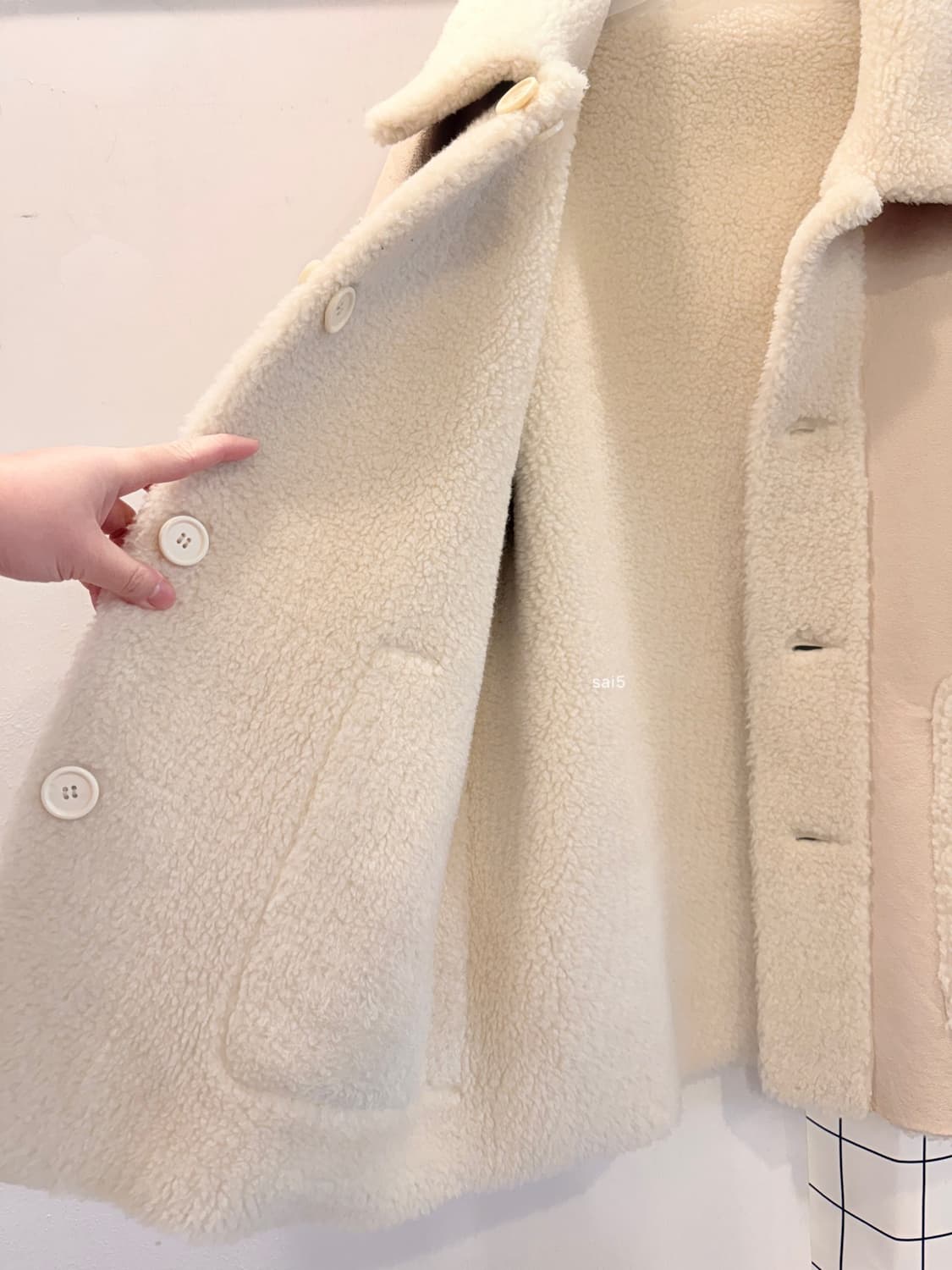 아모멘토 리버시블 무스탕  상품이미지6