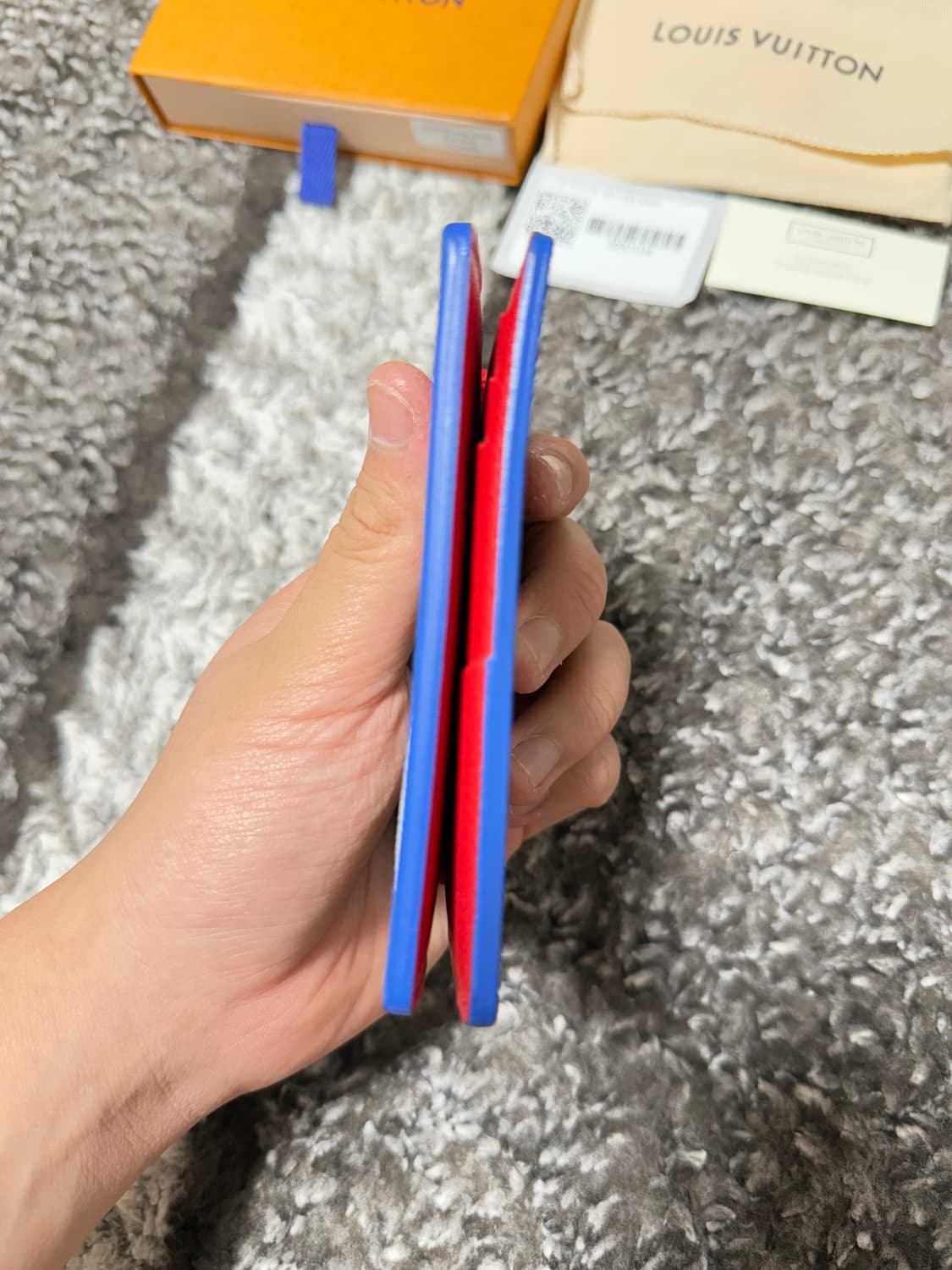 루이비통 NBA 한정판 이클립스 모노그램 오거나이저 카드지갑 상품이미지6