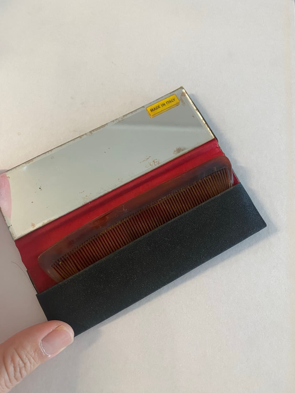 로코코풍 이태리 앤틱 거울 빗 세트 상품이미지5