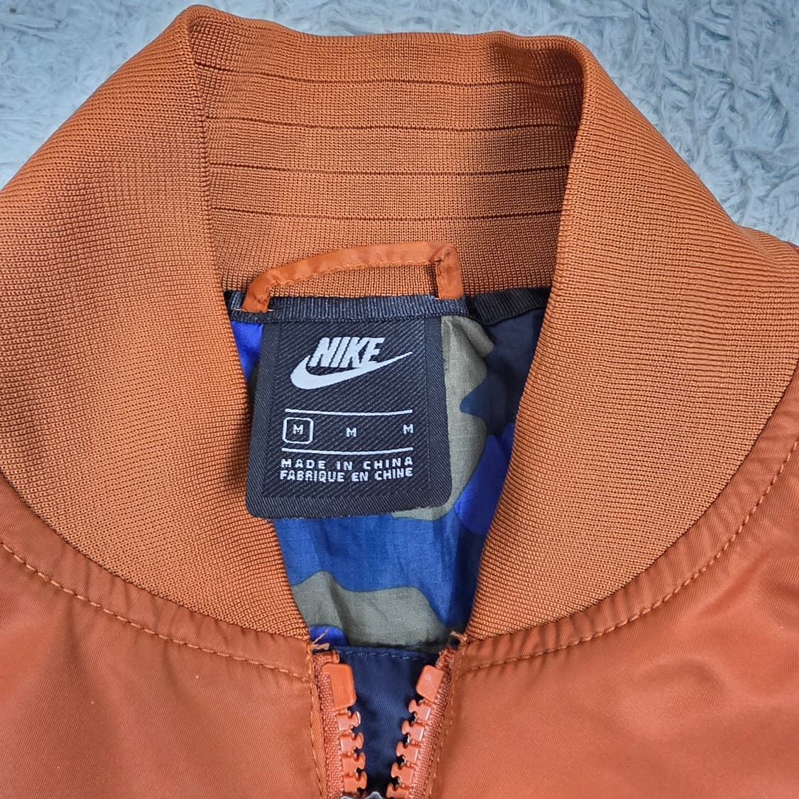 나이키 NSW 여성 MA-1 롱 봄버 자켓 M 상품이미지5