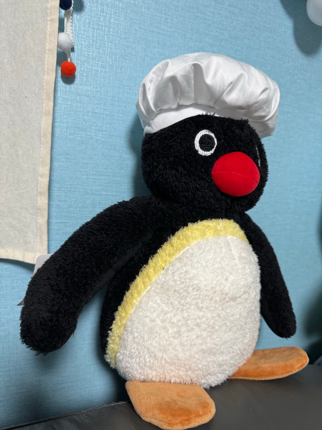 귀여운 핑구 요리사 봉재 인형 택있음 상품이미지4