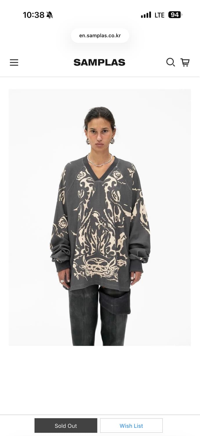 604service stem waffle Tshirt 상품이미지1