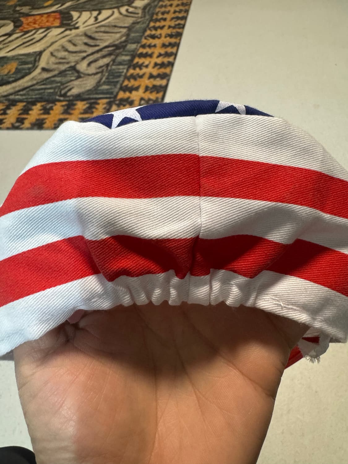 Wawa 웰컴 아메리카 빈티지 모자 맥도날드캡 쉐입 군모 상품이미지3