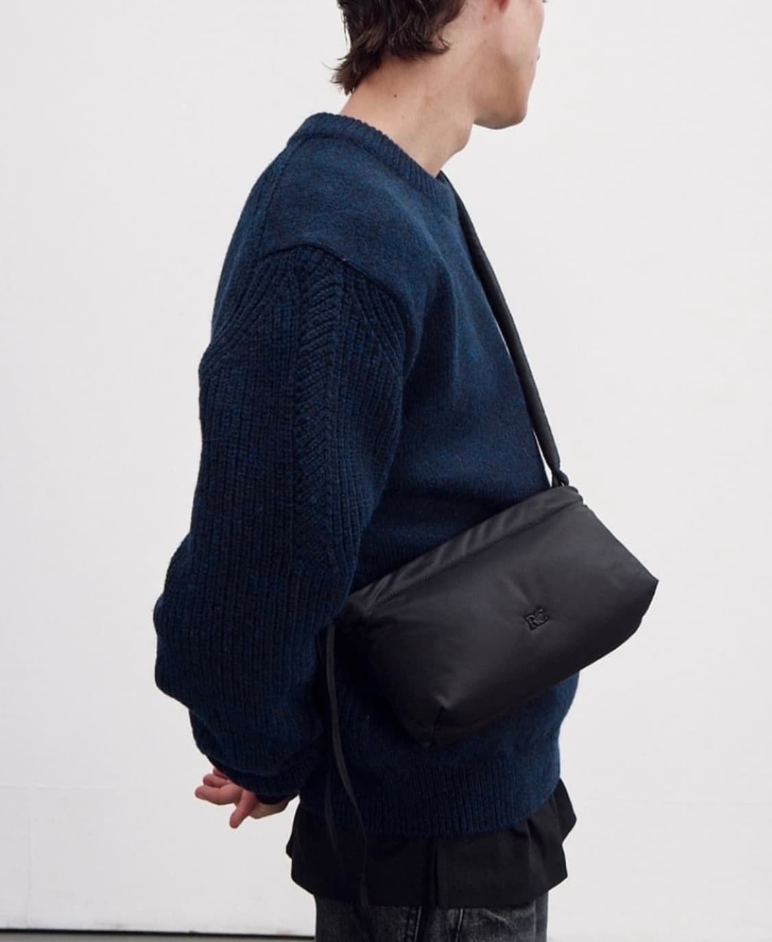 [S] 렉토 셰틀랜드 크루넥 니트 잉크 네이비 상품이미지2