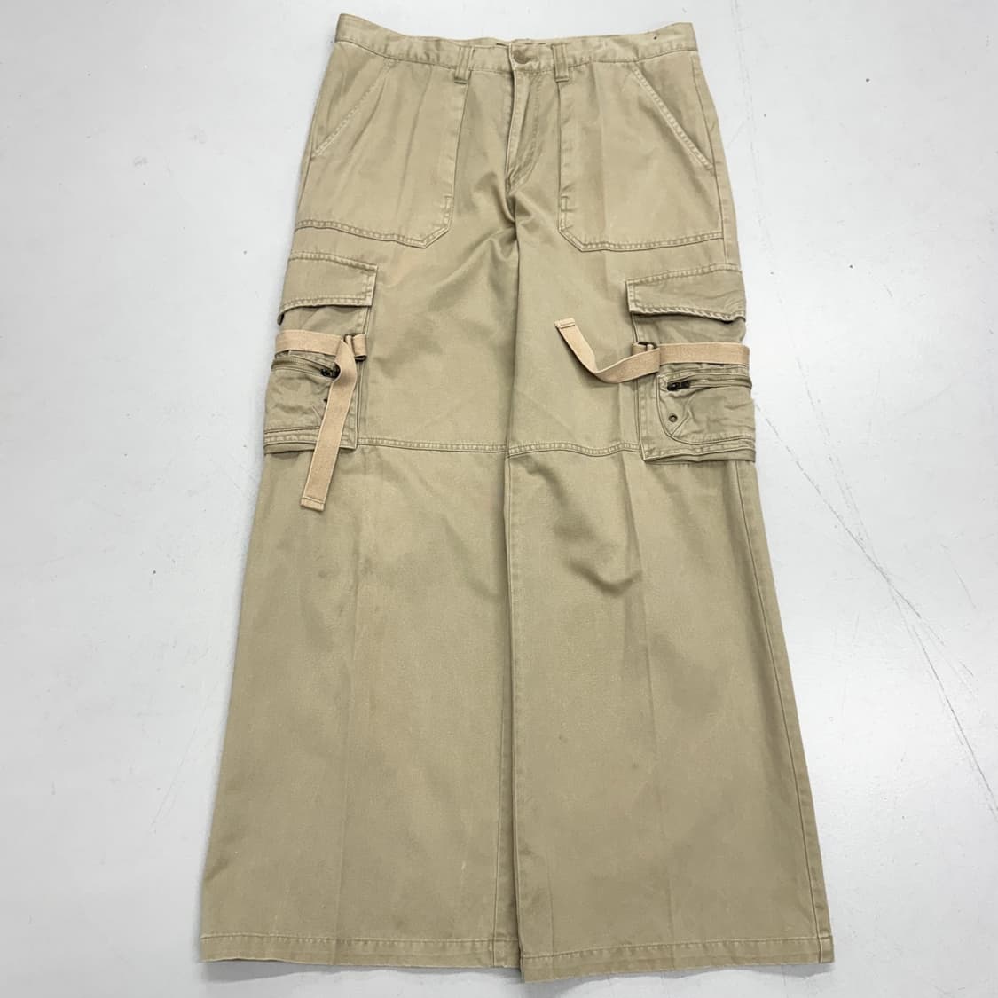 탄창 Y2K 멀티포켓 빈티지 와이드 카고팬츠 상품이미지2