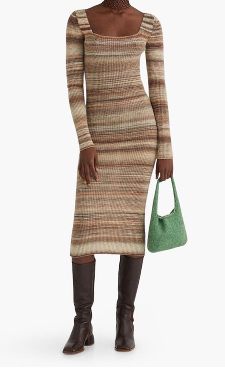 팔로마울 니트 롱원피스 상품이미지4