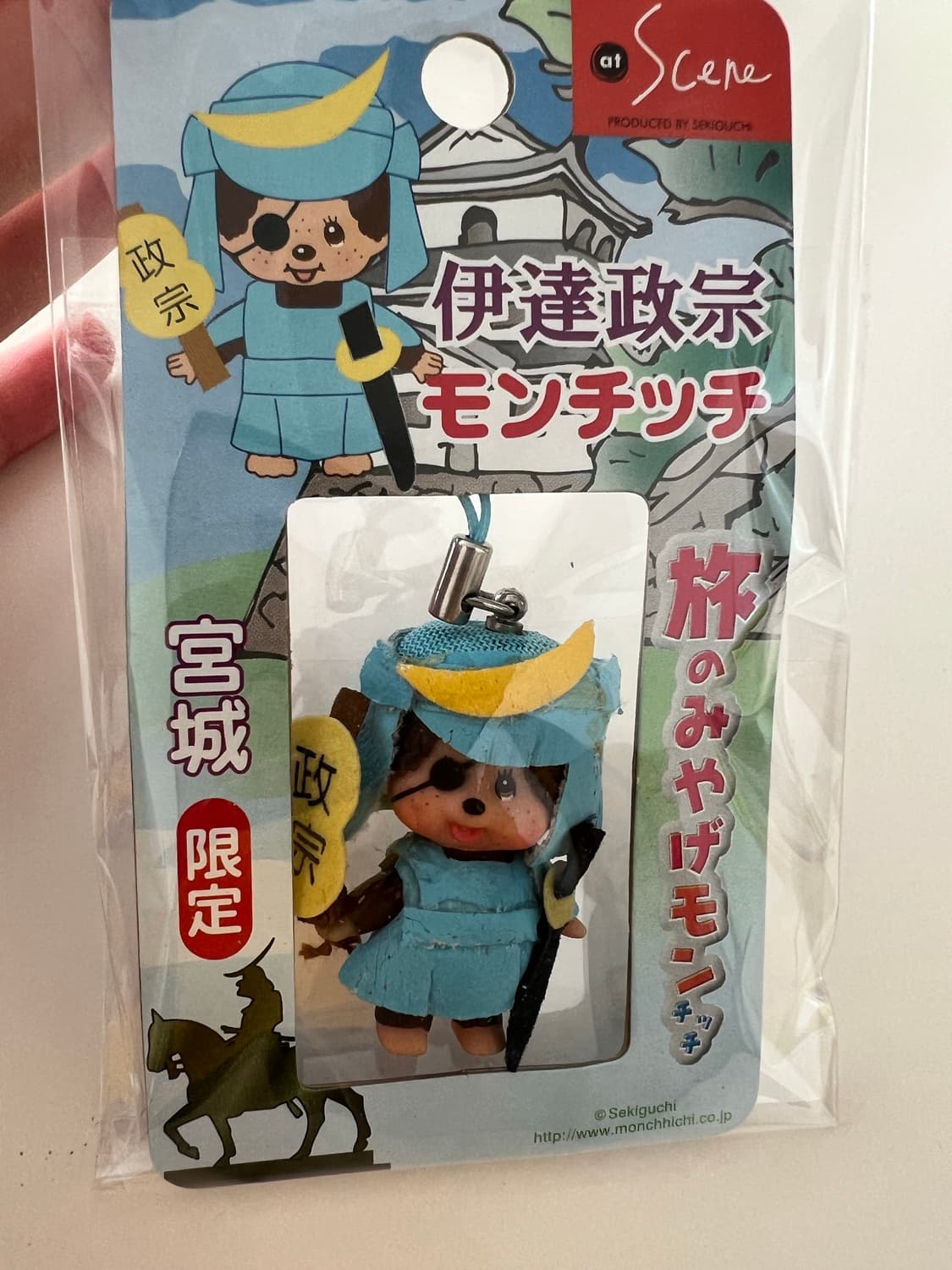 지역한정 몬치치 스트랩  기사몬치치 상품이미지1