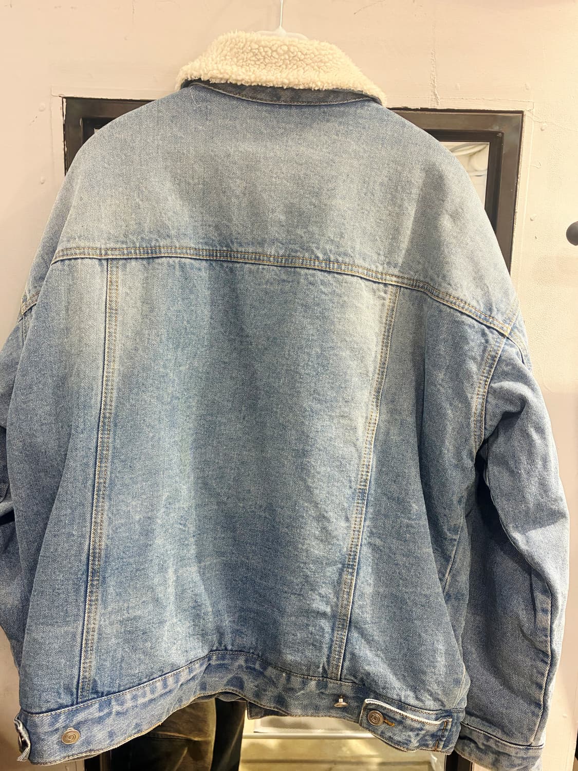 8세컨즈 뽀글이 카라
데님 자켓 2XL 상품이미지2