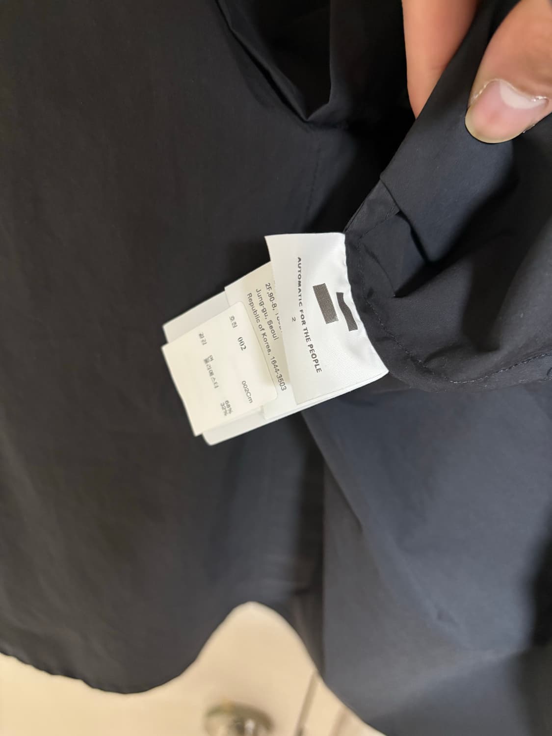 오토매틱포더피플 셔츠 상품이미지8