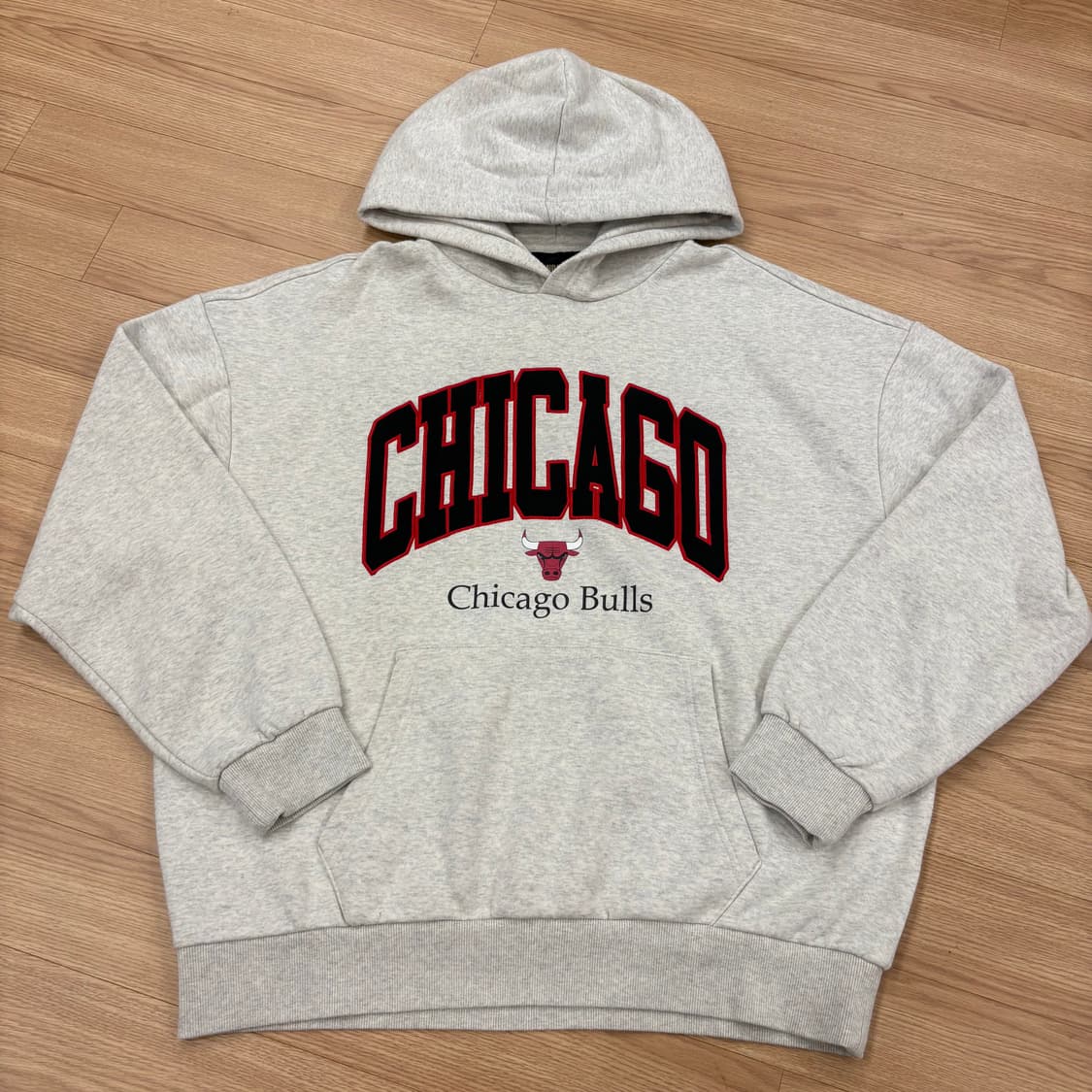 NBA 시카고 불스 후드티 그레이 XL 상품이미지1