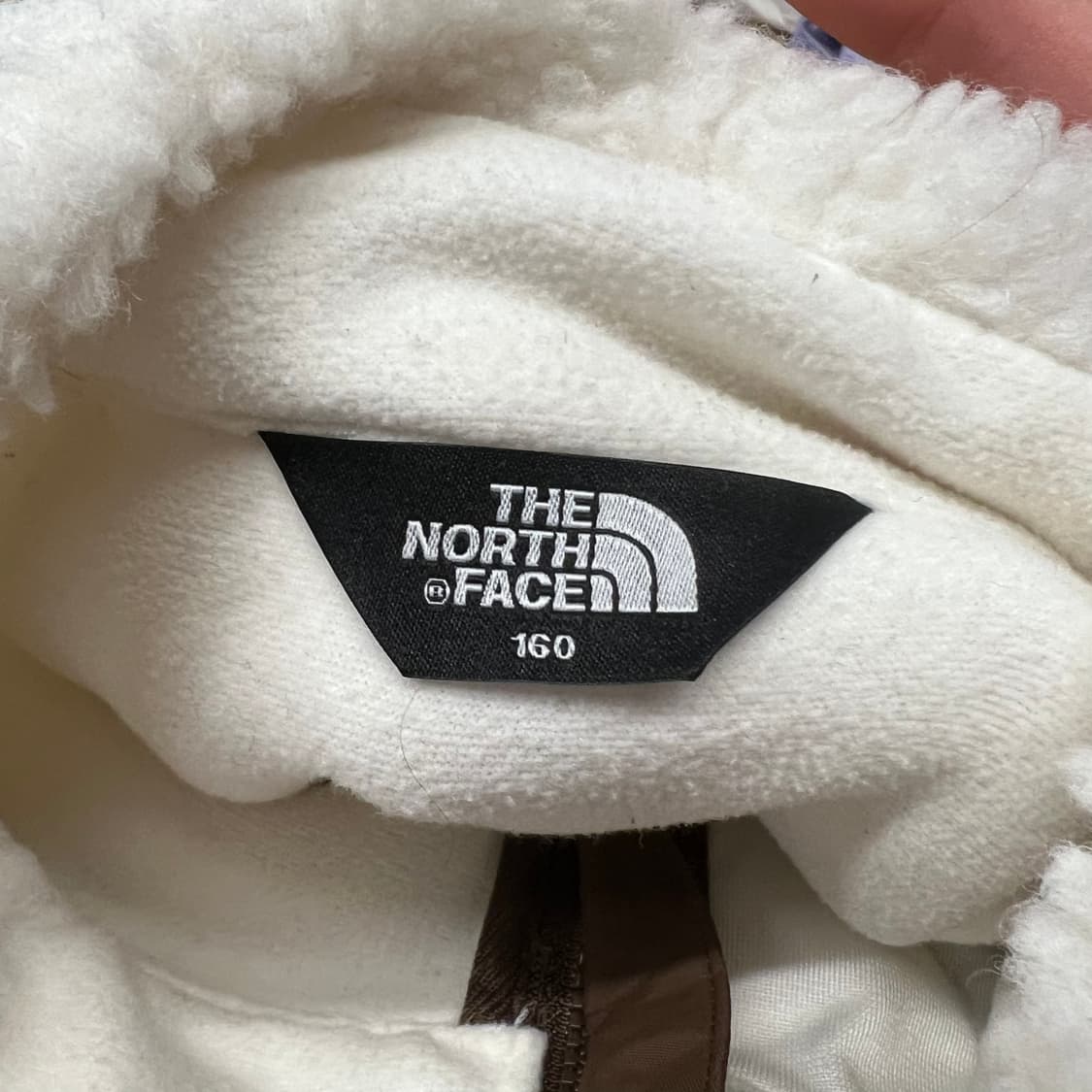 노스페이스 화이트 후리스 160 상품이미지5