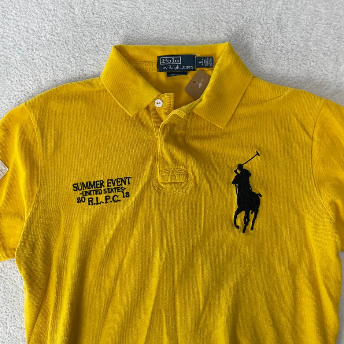 폴로랄프로렌 빅포니 카라티 옐로우 *Rare 상품이미지4