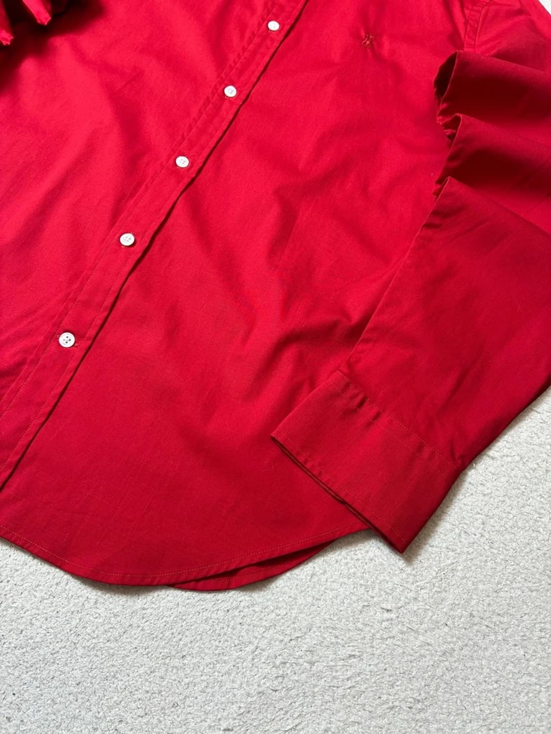 폴로 랄프로렌 00's 솔리드 로고 셔츠 PN7897 상품이미지4