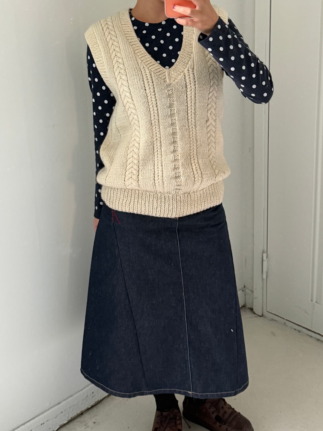 리바이스 엔지니어드 데님스커트 상품이미지4