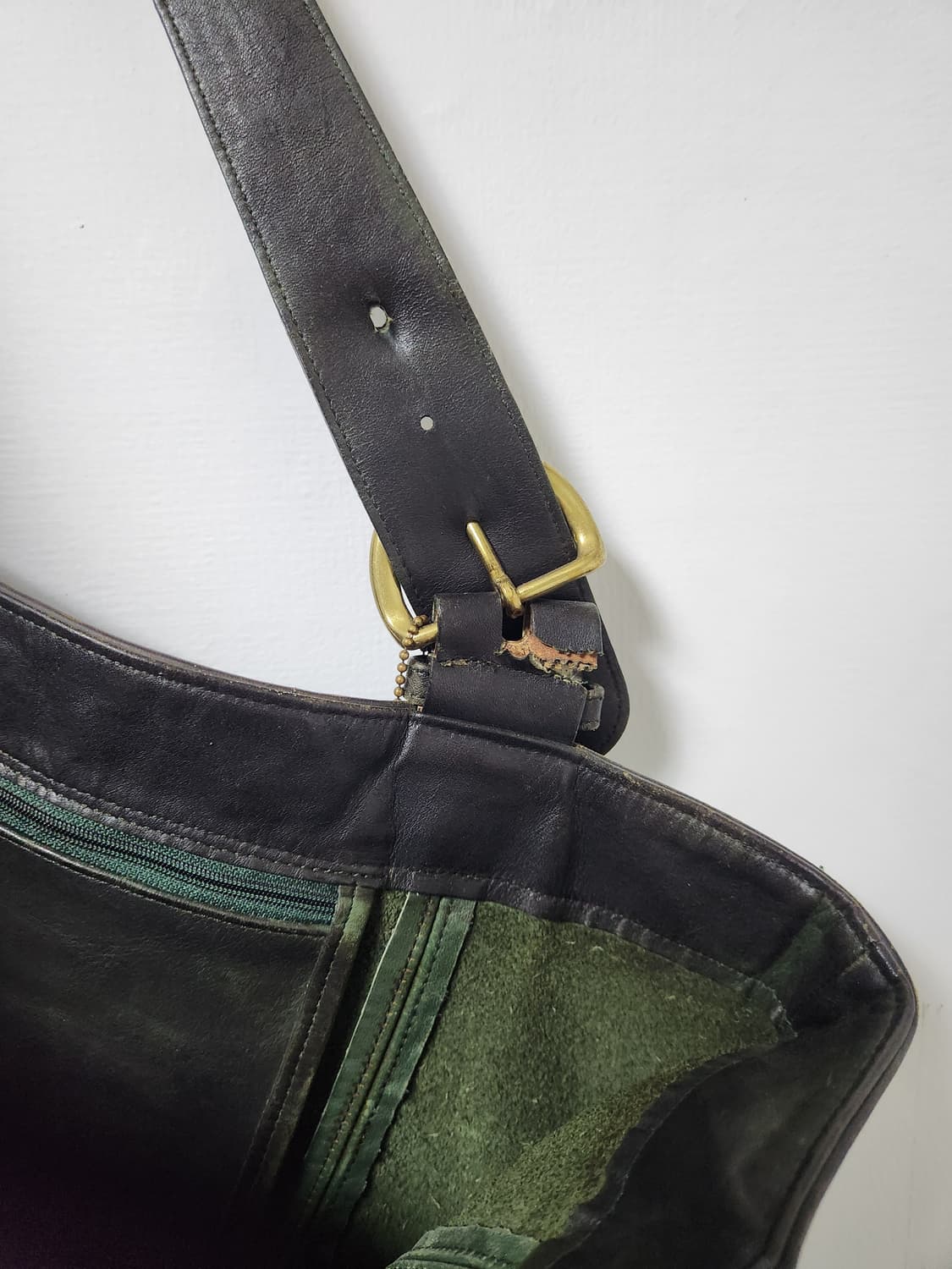 80's 올드 코치 Soho 토트백(USAmade) 상품이미지7