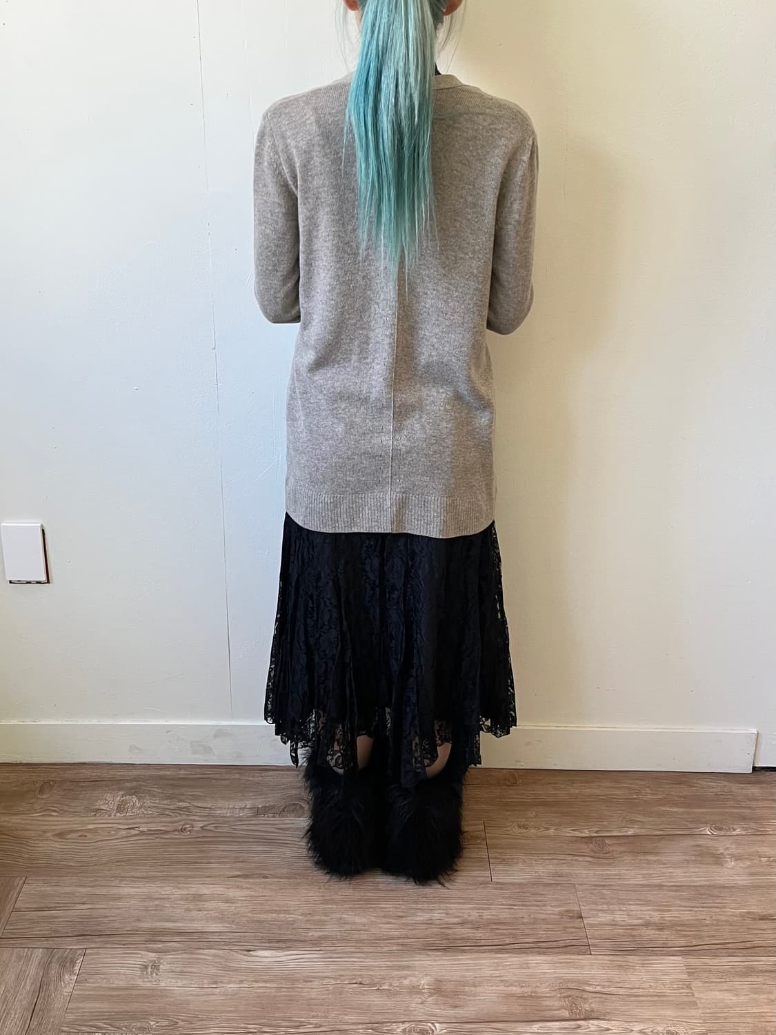 LANVIN 캐시미어 아이언볼 가디건 상품이미지9