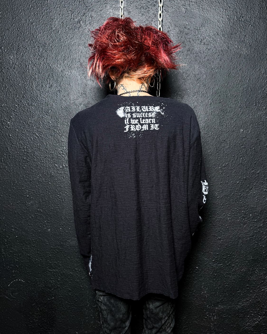 Lace-Up Graphic Long Sleeve 상품이미지5
