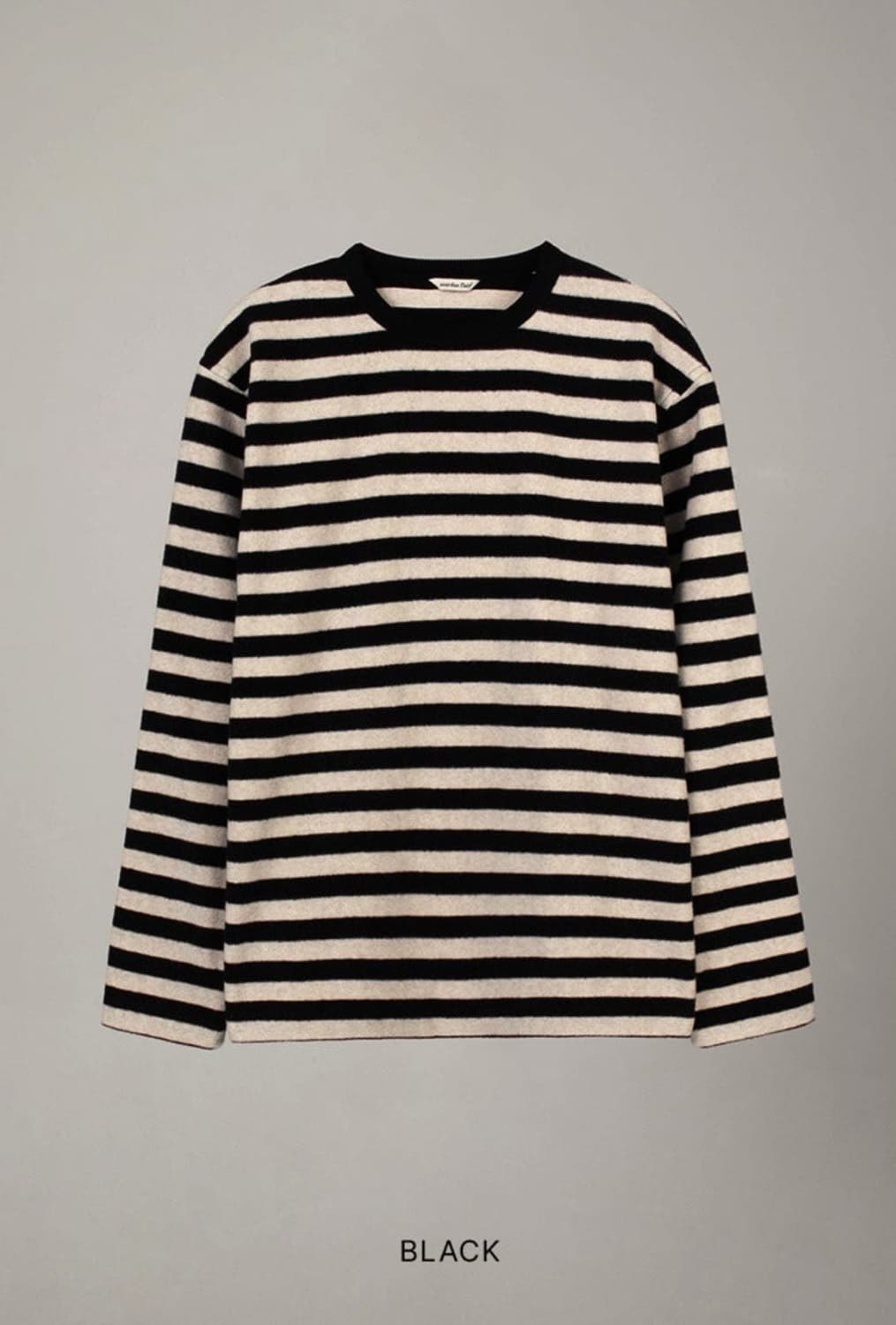 오버듀플레어 스트라이프 플러피티셔츠 stripe fluffy tshirt 상품이미지1