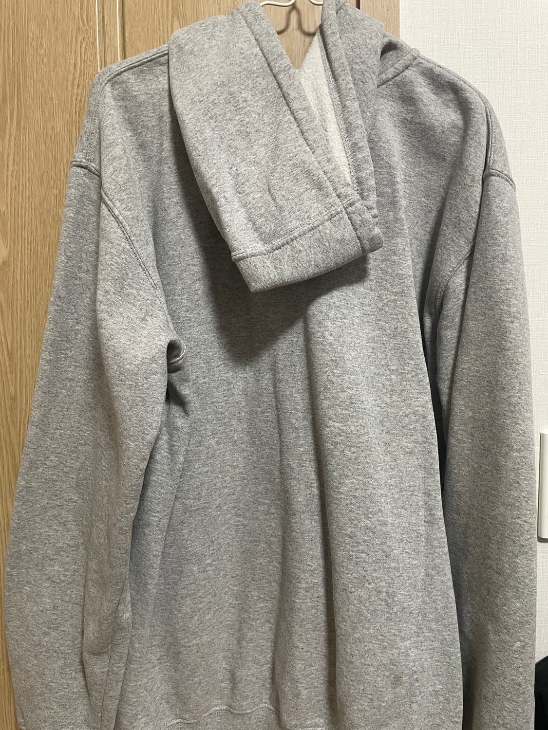 칼하트 회색 후드집업 상품이미지2