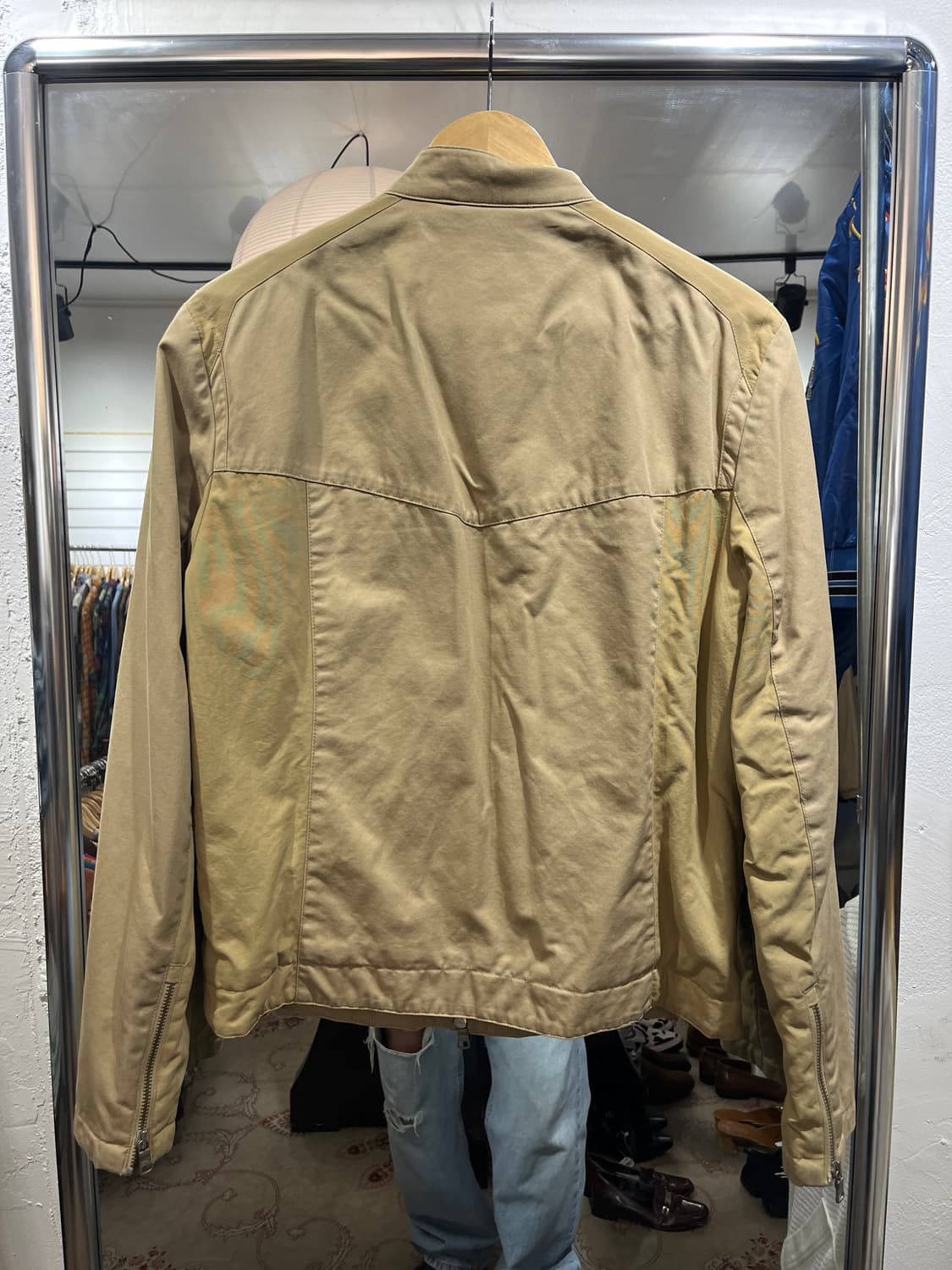 아르마니 익스체인지 코튼 바이커 자켓 상품이미지5