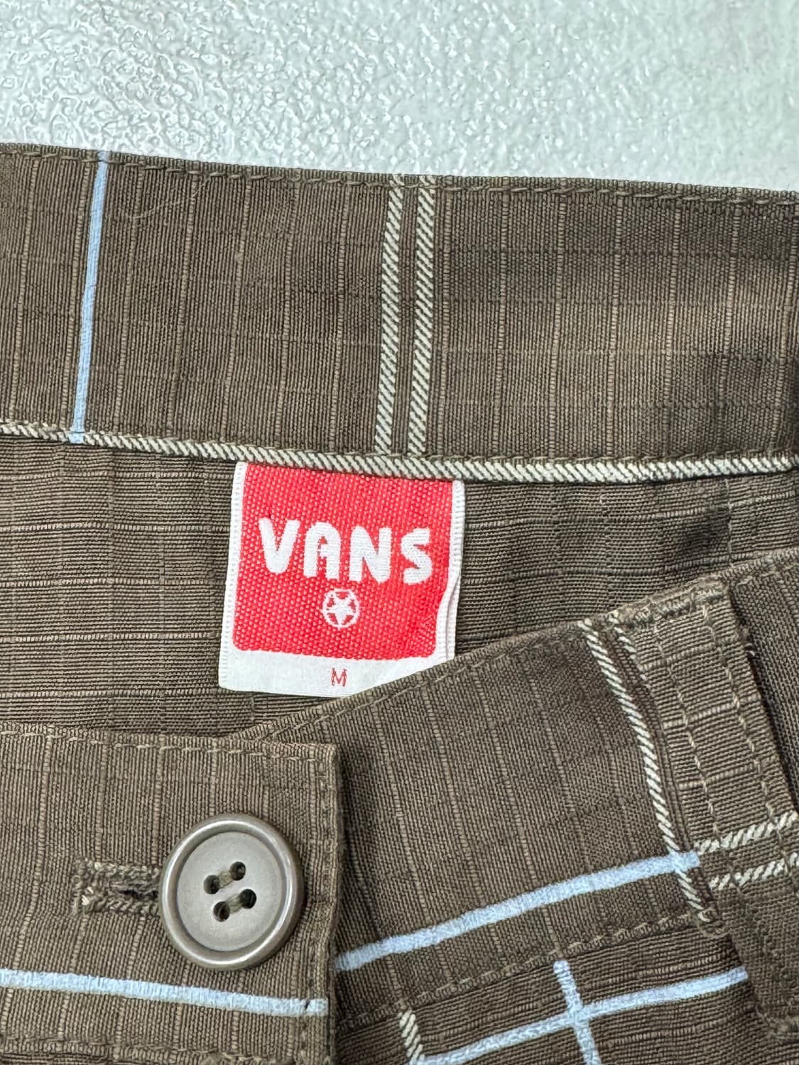 •VANS 브라운 체크 플리츠 스커트 M (Made in Japan) 상품이미지6