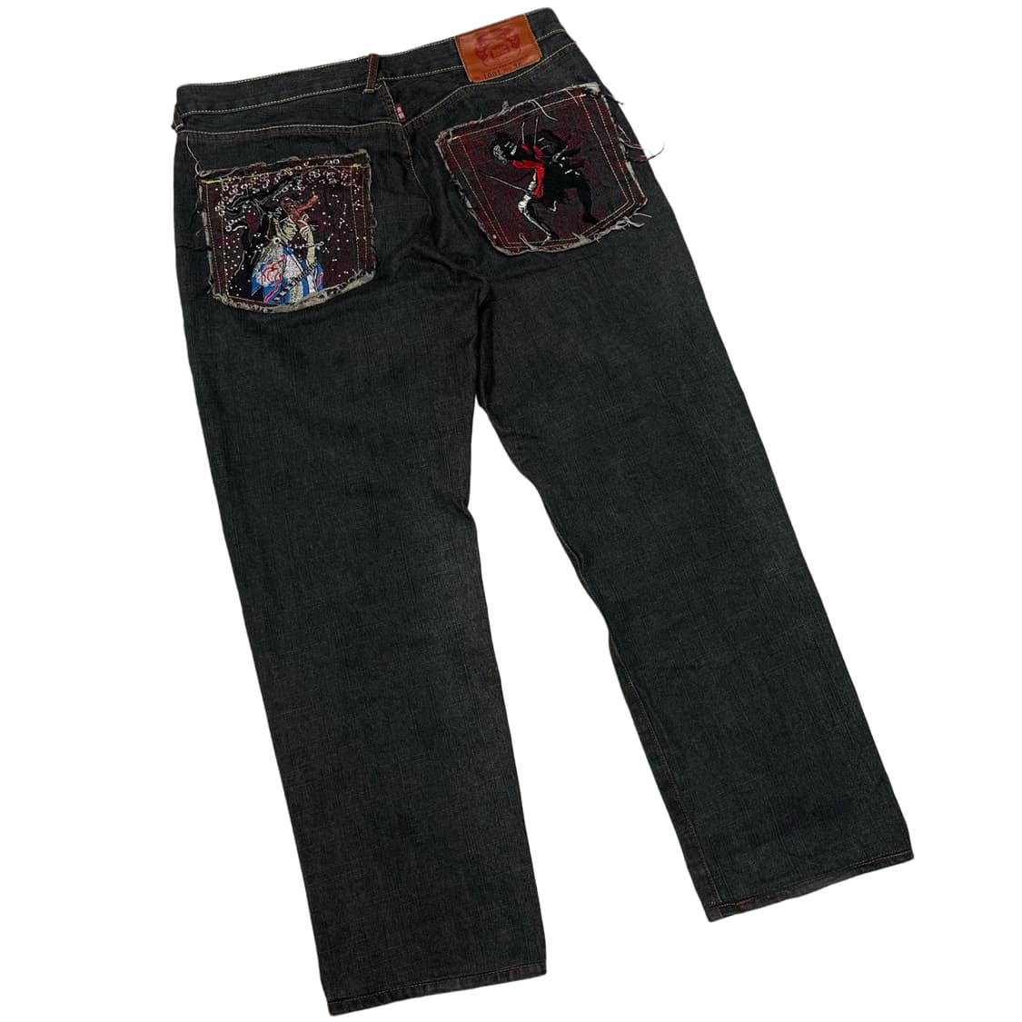 RMC 사무라이 백로고 자수흑청진 36 상품이미지1