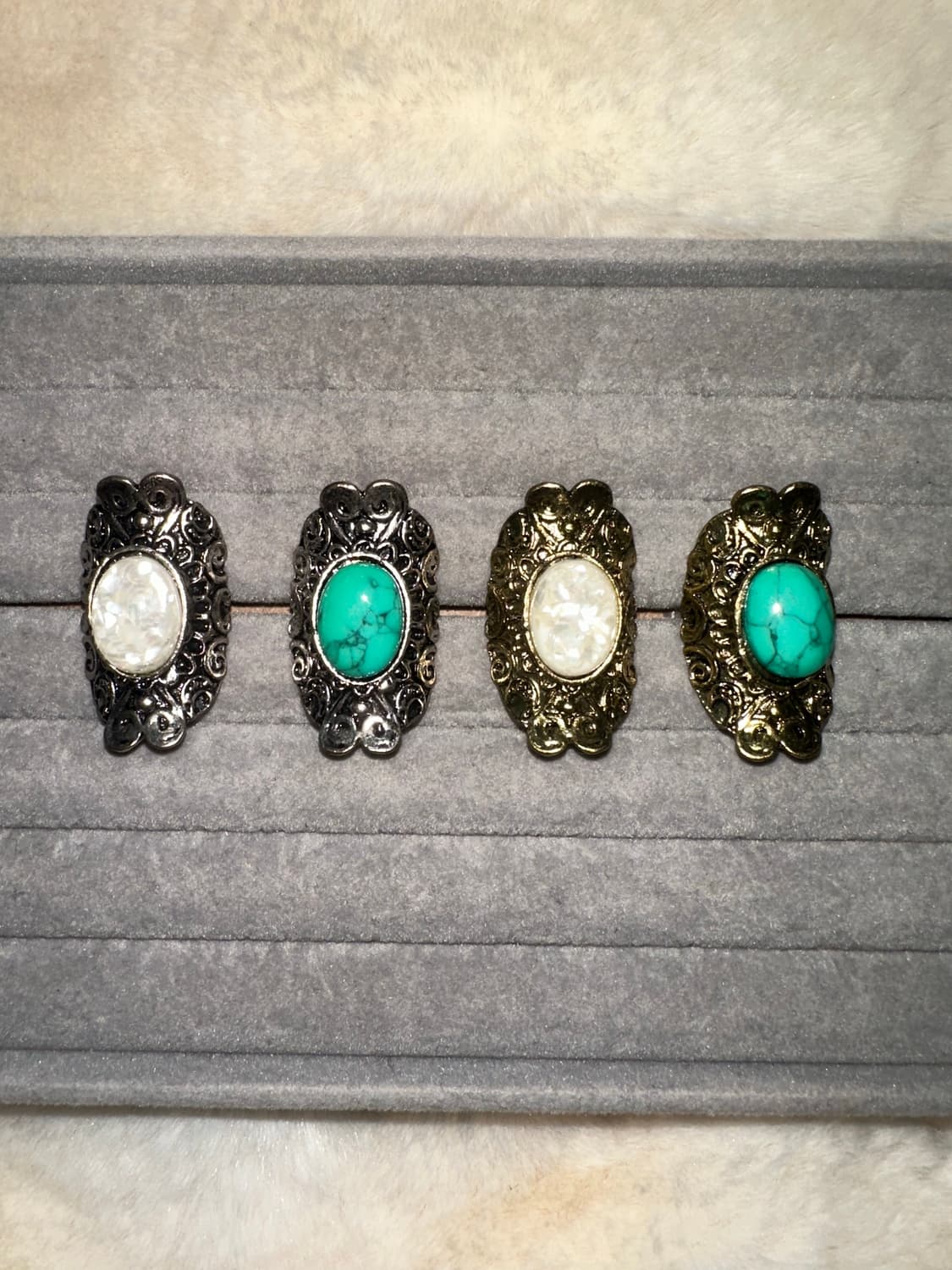 오리엔탈 고스펑크 반지 상품이미지1