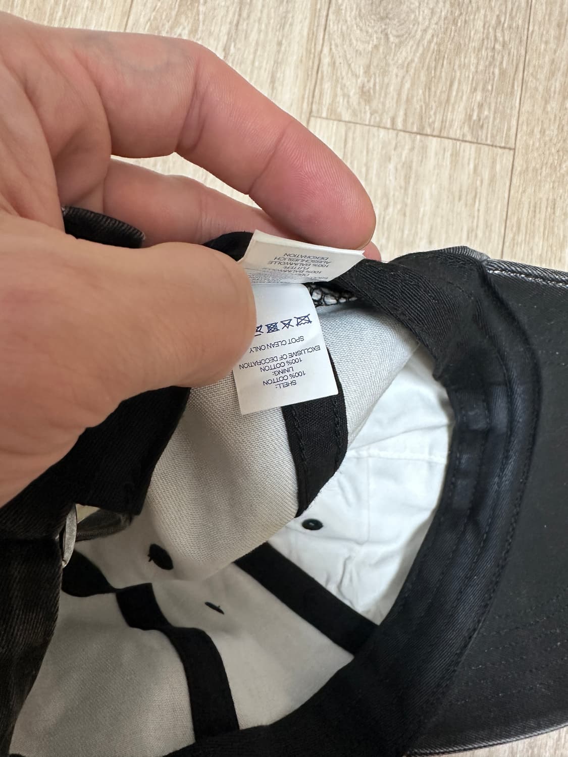 슈프림 S로고 볼캡 블랙 KREAM택포함 상품이미지4