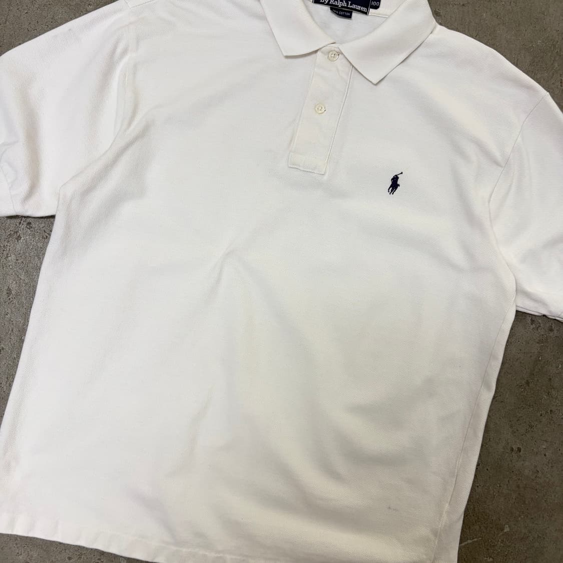 폴로 화이트 카라 반팔티[2131] 상품이미지4