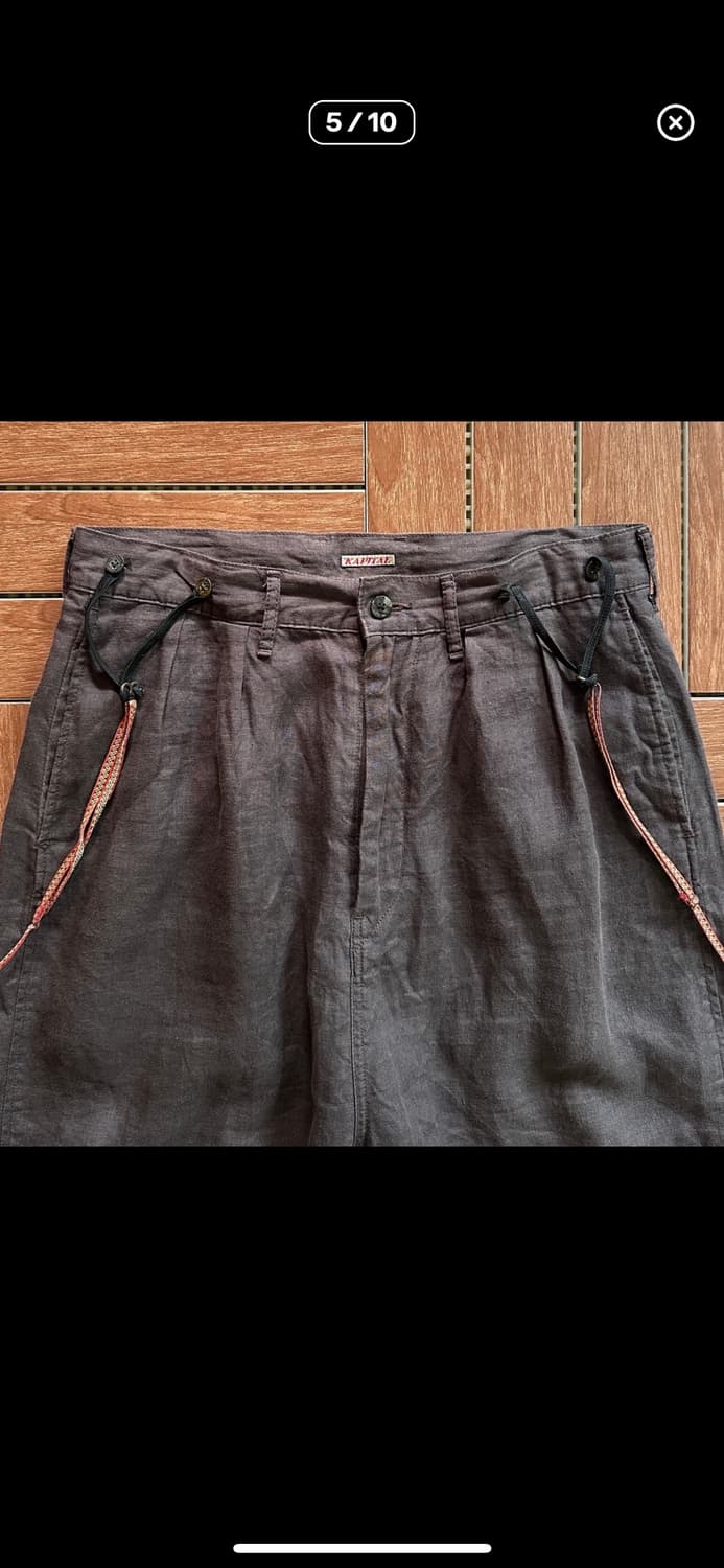 Kapital suspenders linen pants 상품이미지9