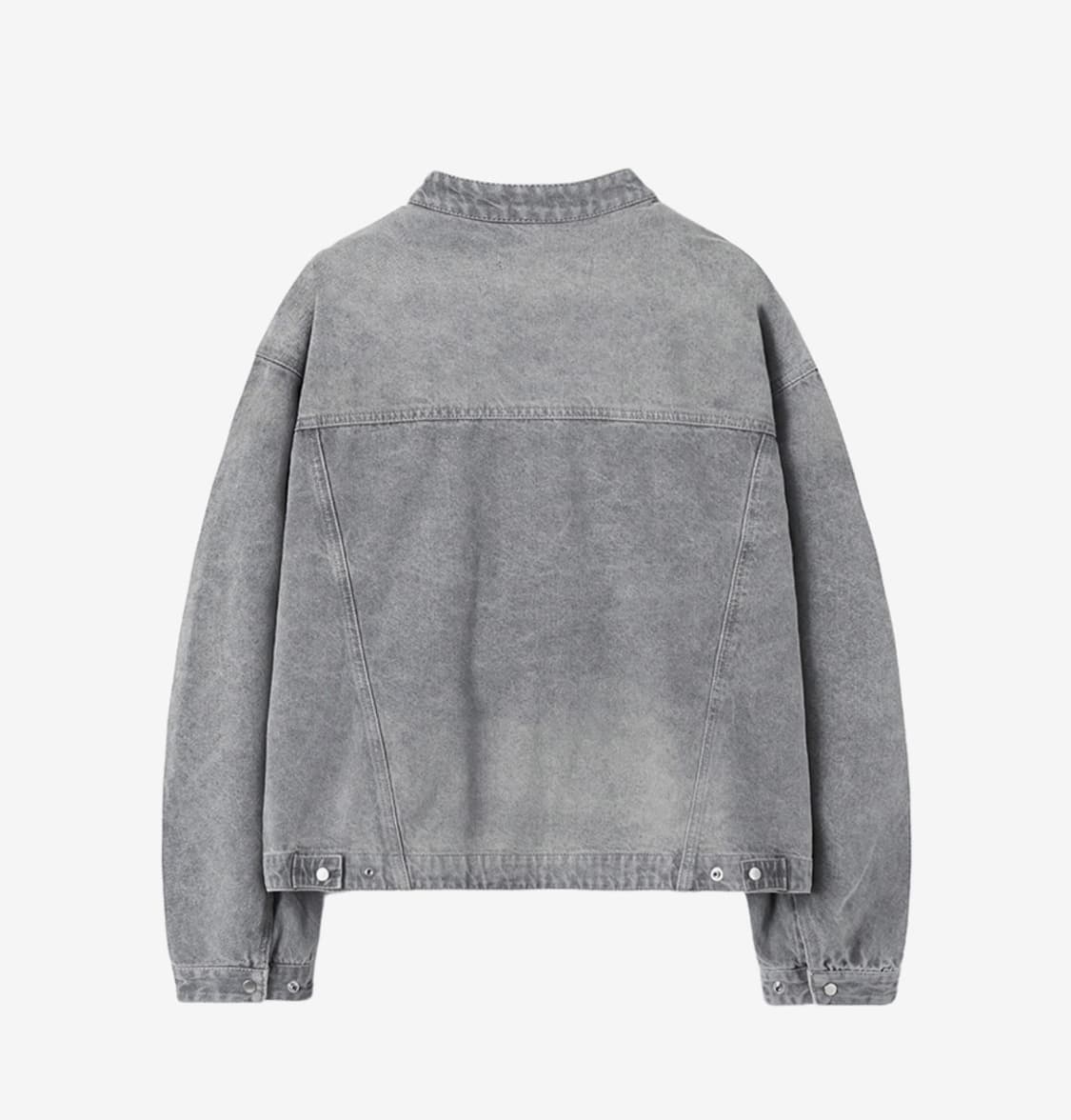 인사일런스 브러시드 데님 레이서 자켓 상품이미지3