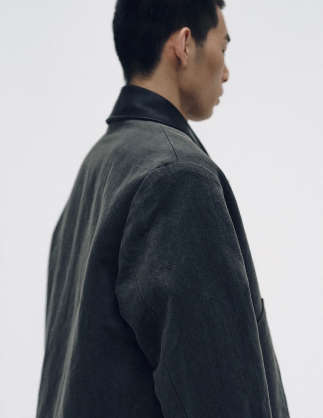 캡틴 선샤인 Cotton Hemp Work Coat (Sumi) / 2회 상품이미지3