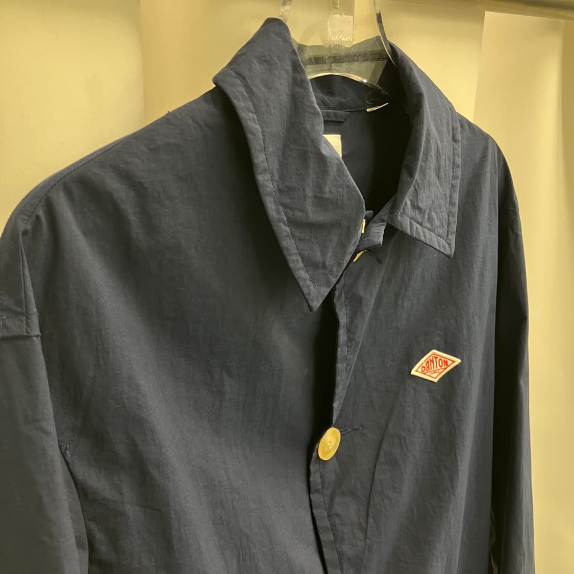 단톤 네이비 싱글 워크 코트 36 상품이미지4