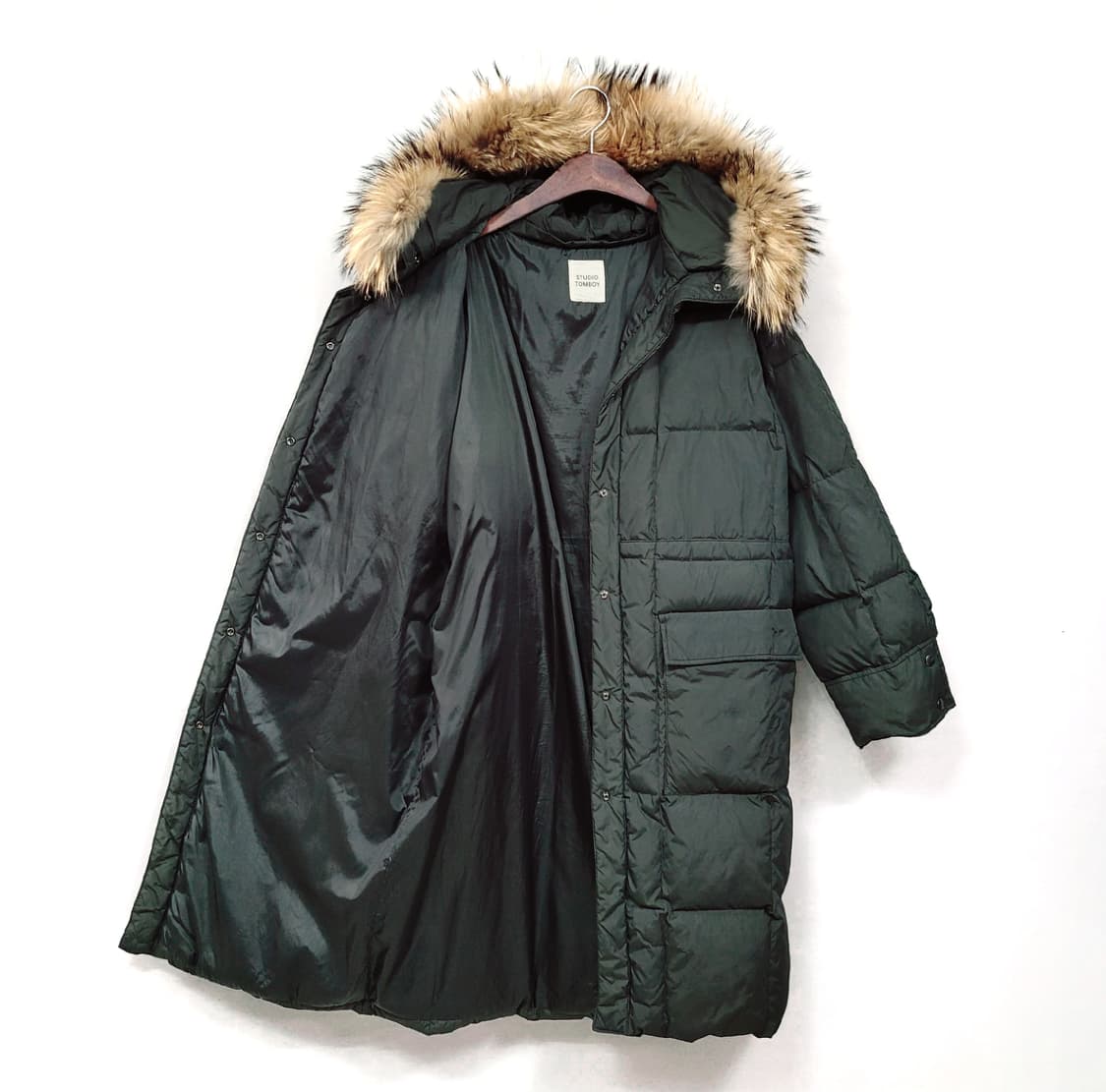 스튜디오 톰보이 덕다운롱패딩 상품이미지4