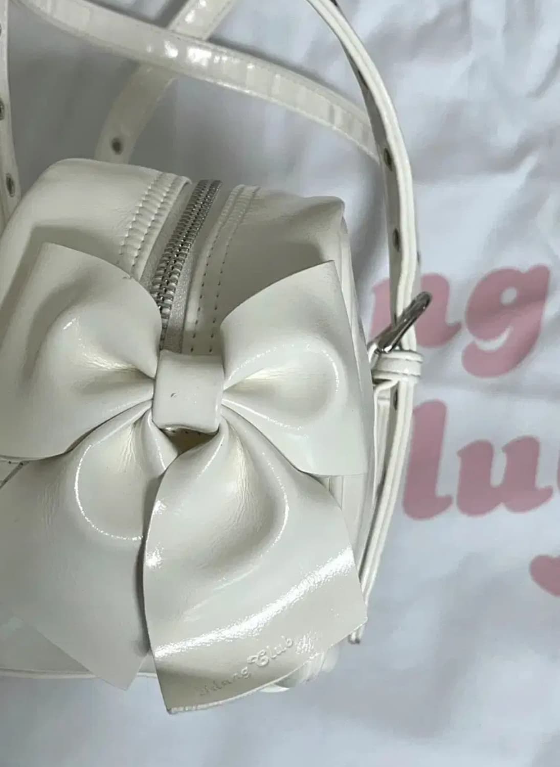 아이당클럽 리본 미니백 상품이미지6