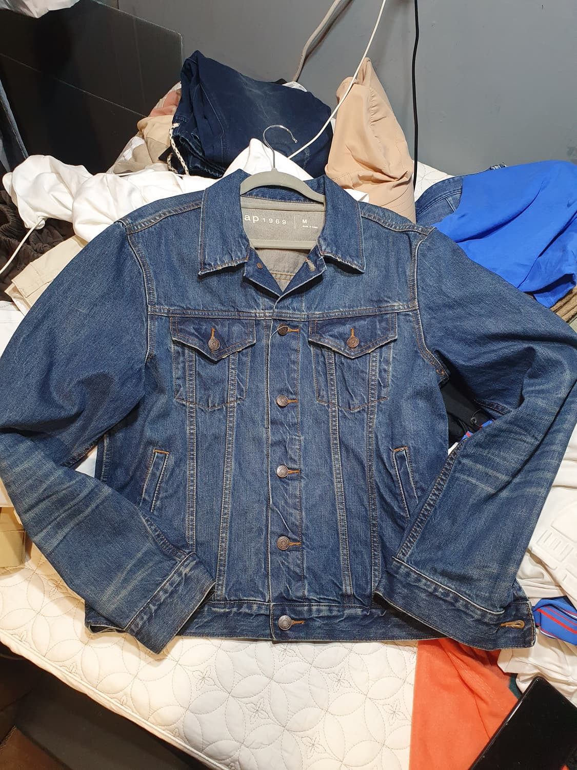GAP 1969 데님 청자켓 M사이즈 2508550 상품이미지1