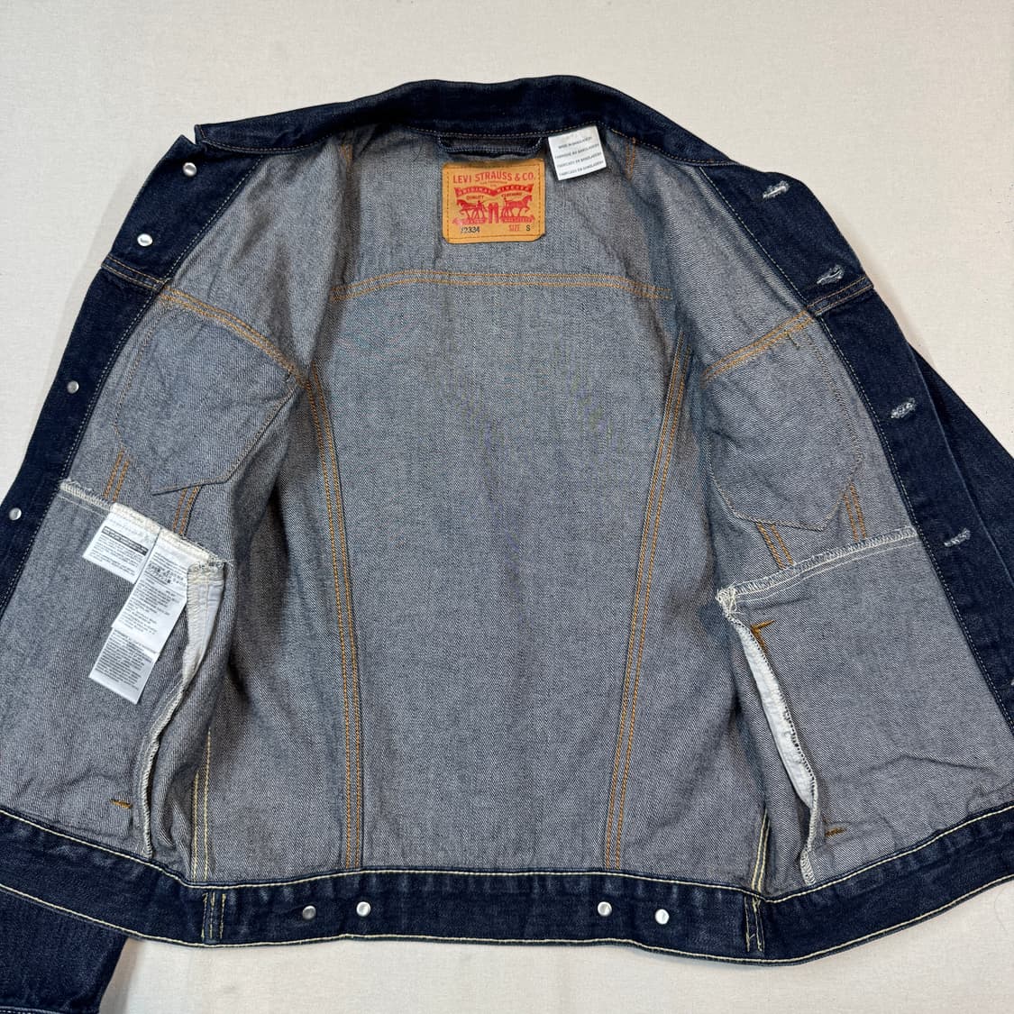 S) 리바이스 3세대 청 데님 자켓 상품이미지5