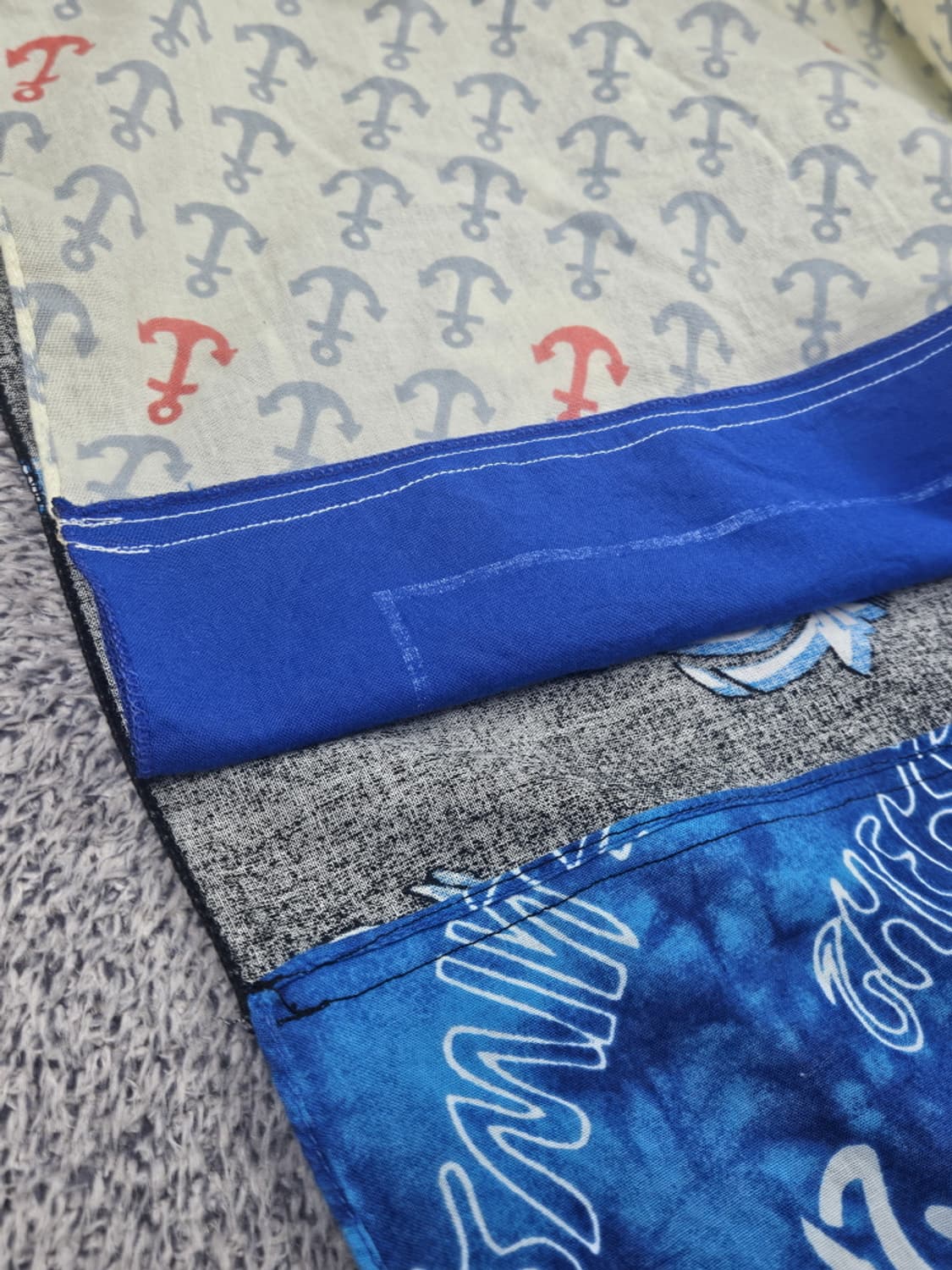 반다나 리워크 커스텀 스카프 머플러 / 10427 상품이미지4