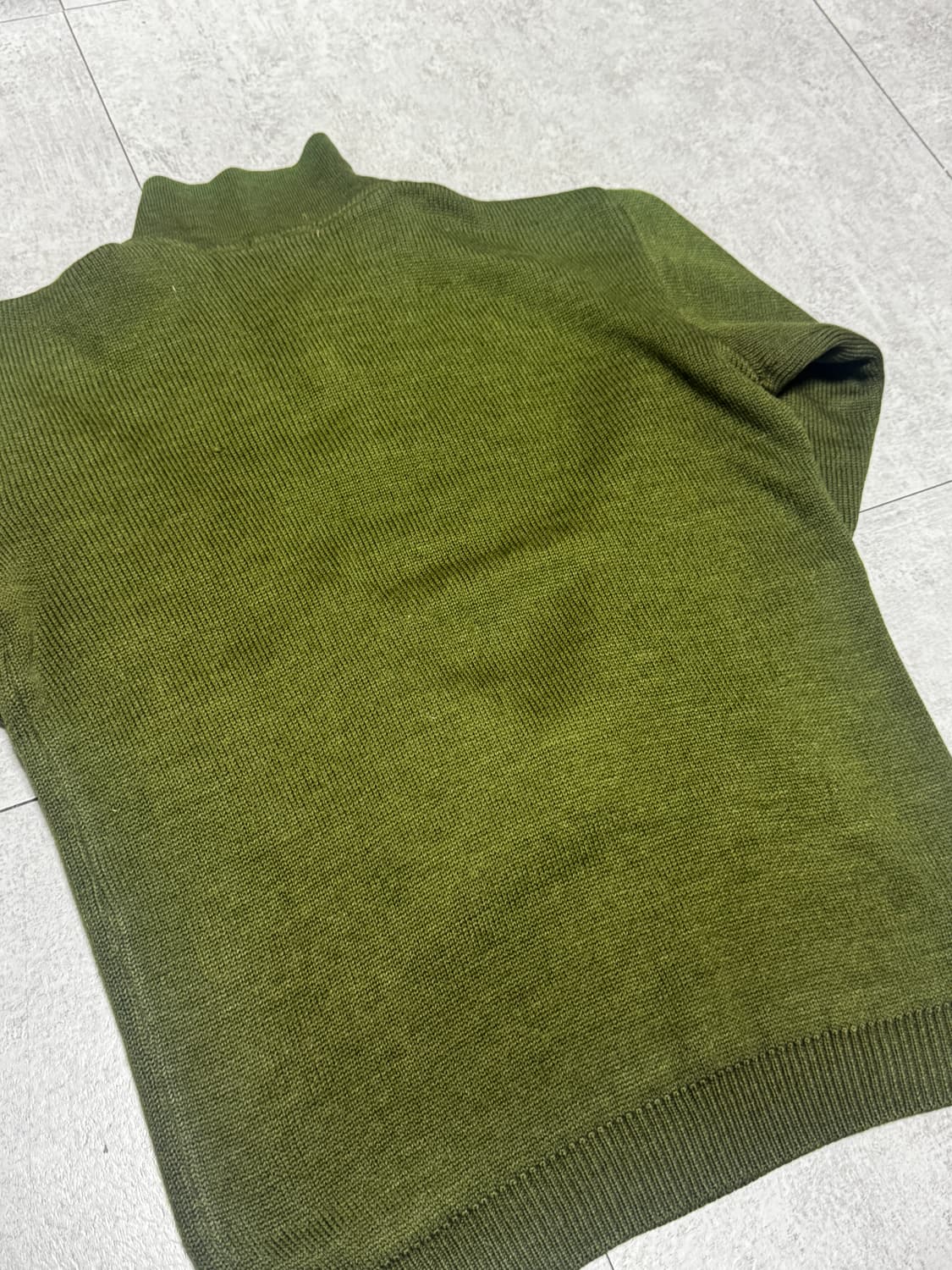 [L] 50S 미군 5버튼 하이넥 스웨터 상품이미지4