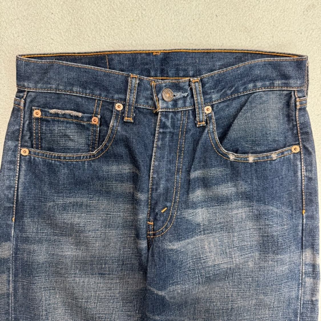LEVI'S 512 워싱 데님 팬츠 W 29 L 34 상품이미지2