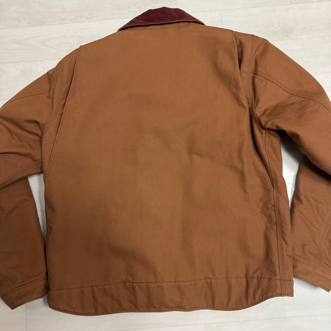 칼하트US 디트로이트 현행 자켓 브라운 상품이미지5