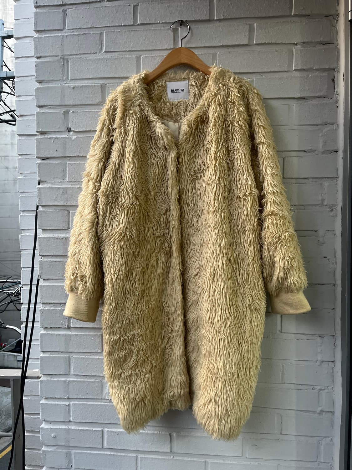 BEAMS BOY fur coat 상품이미지4