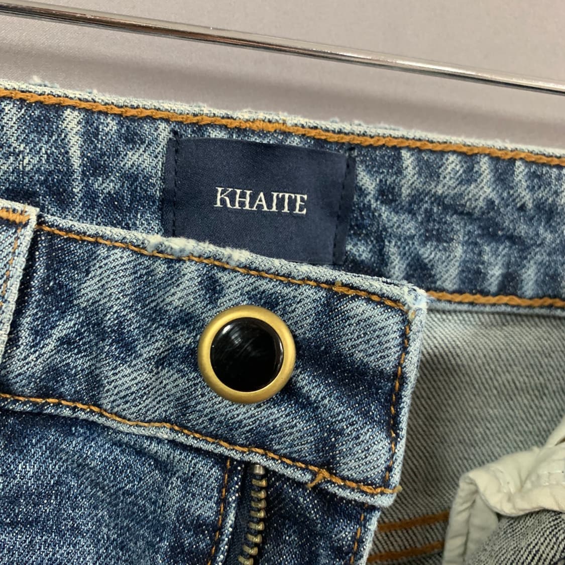 25인치 KHAITE 케이트 아비가일 스판 데님 청바지 상품이미지5